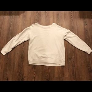 white american eagle crew neck sweatshirt size M